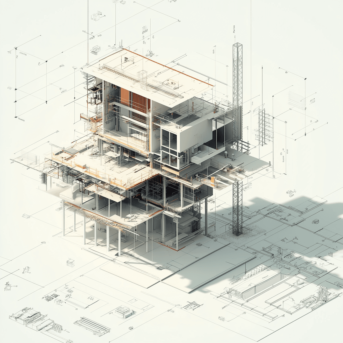 Wireframe 3D model